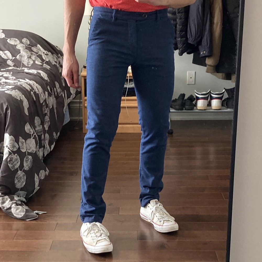 Ted Baker 32L Blue Dress Pants